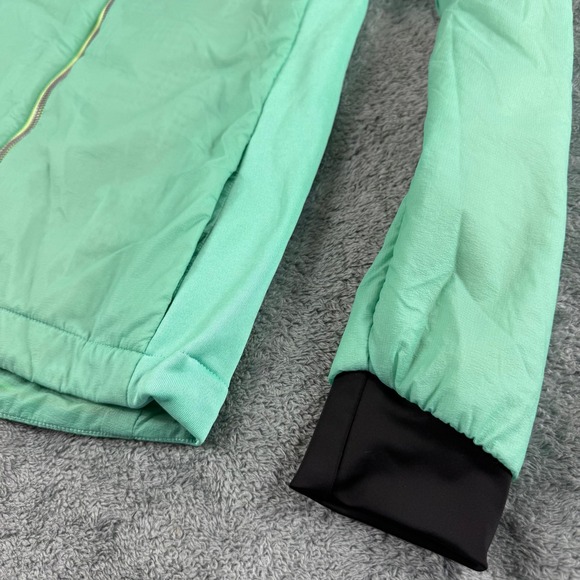 Cotopaxi Pacaya Insulated Jacket Teal Light Blue Colorblock Coat Pockets Small - Picture 3 of 10